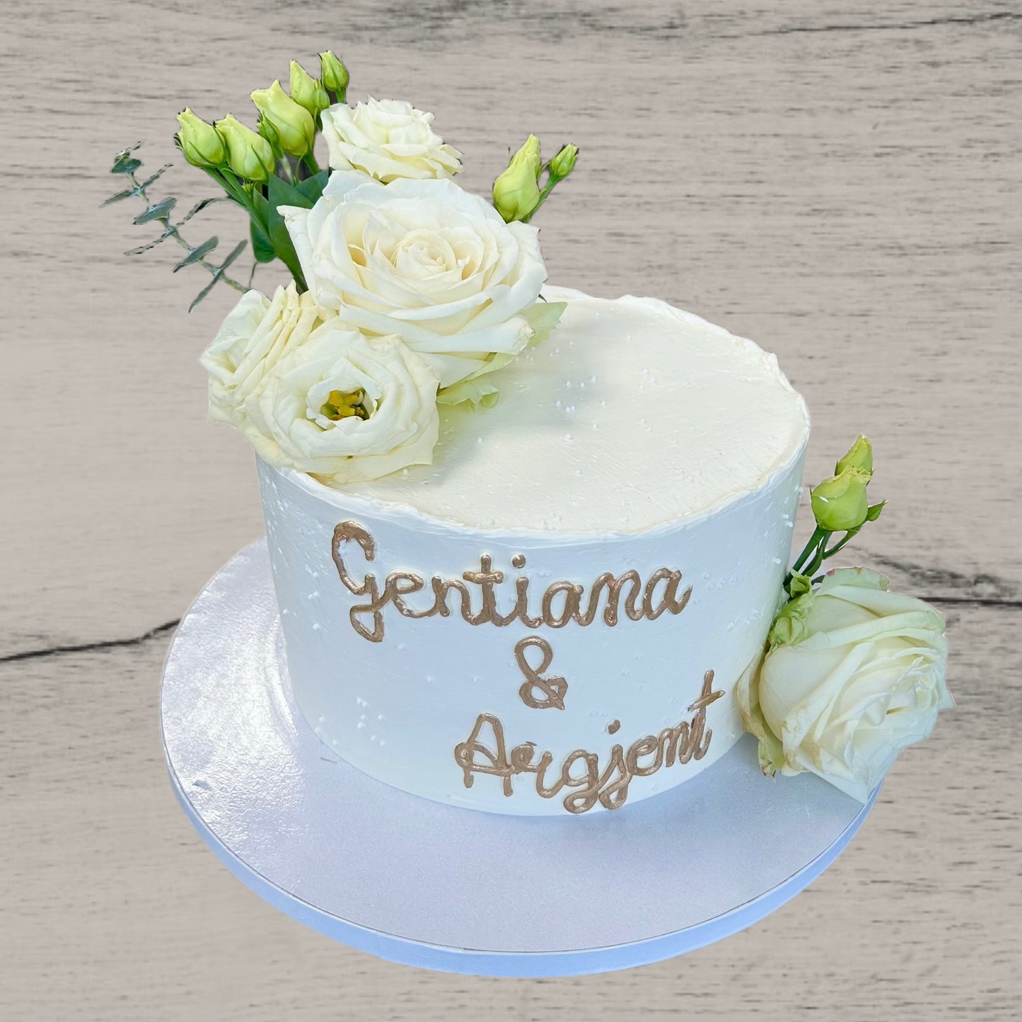 Hochzeitstorte mit Namen