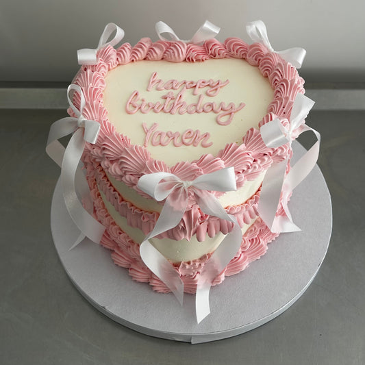 Vintage Herztorte