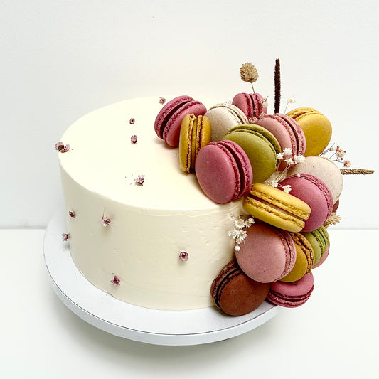 Macaron Torte Wasserfall